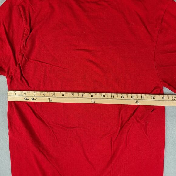 Reebok Merry Fitmas T-Shirt Men's Small Red Christmas Sports - Picture 6 of 8